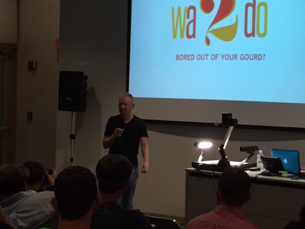 tracesteffen's tweet photo. Never be bored again! @trevorcarlson4 shows off @wa2do_app @swcedarfalls #GSB2014 #SWC14 http://t.co/VVWrhx7upN