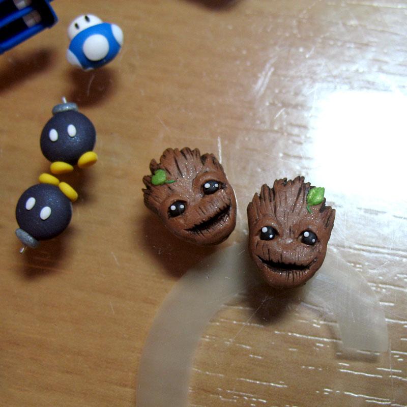 daisuki_shop's tweet photo. This was 1 of my new earring sets for #Supanova! Will add to website/etsy soon ♥ #novalaide #iamgroot #gotg #geekgirl http://t.co/lmtyJC7fZf