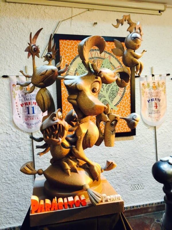 Maqueta de la falla "Pie de la Cruz" de Paco Giner. "Via <a href="/PlanetFallas/">Planet Fallas</a> " #MonumentsFallers