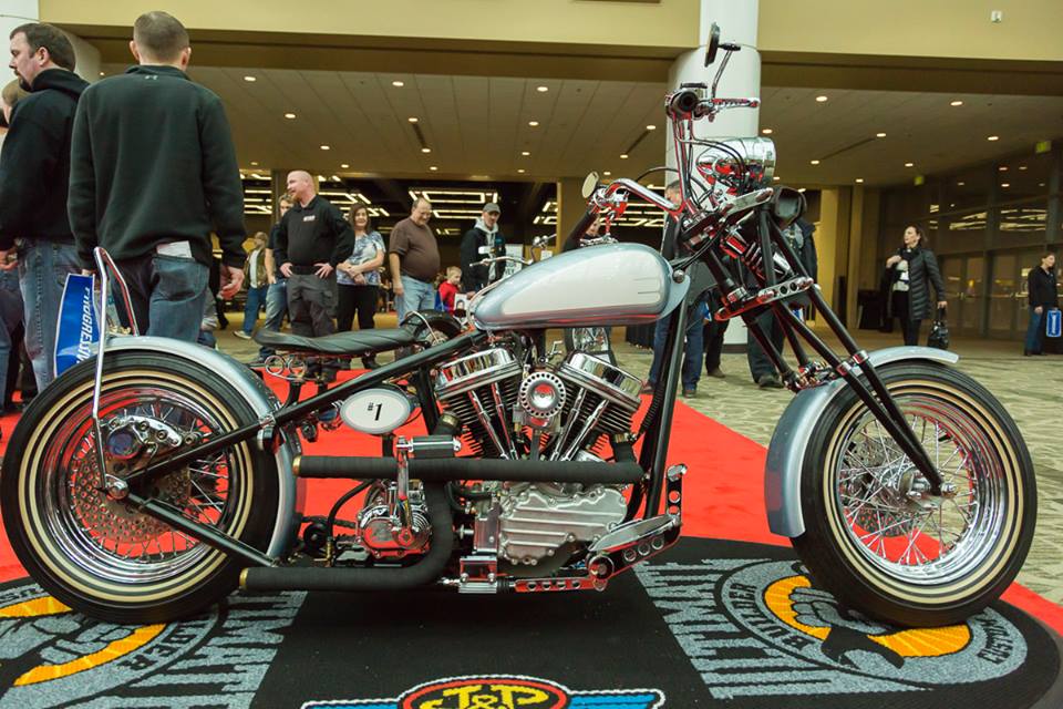 MotorcycleShows's tweet photo. AWESOMEEEE @JPCycles #ultimatebuilder #seattleims http://t.co/jCL8sar1pg