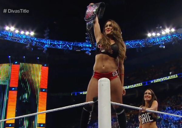 CuteProblem02's tweet photo. Congrats My Sister Nikki . You're Finally Divas Champion, And I'm Honestly Proud Of You 
#FearlessNikki 
#BrieCountry http://t.co/aPGE15PxQ8