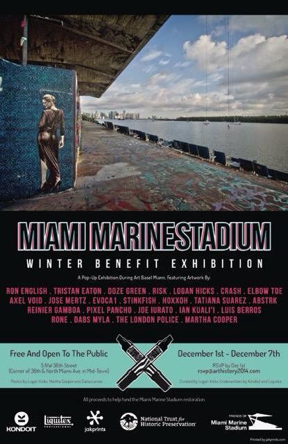 #ArtBasel #miami #miamimarinestadium #charity #artshow