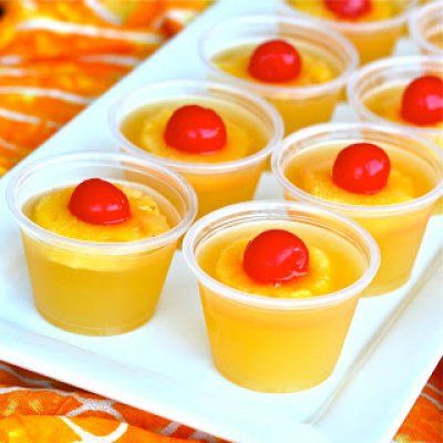 klink_annarbor's tweet photo. Pineapple Upside Down Cake Jello Shots: http://t.co/VkhTLzZODR #recipeoftheday http://t.co/zKkvJjNUi9