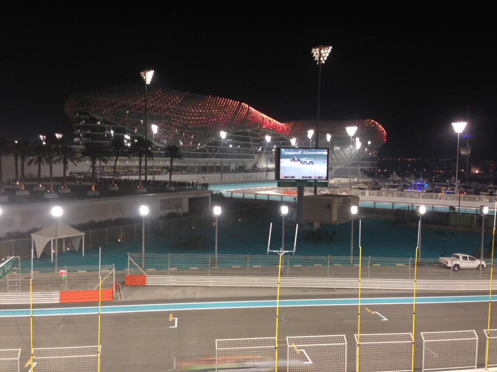 FireRacingF1's tweet photo. @LewisHamilton was crowned the champion of Formula 1! It was an amazing incredible experience!! #InAbuDhabi http://t.co/jmlyzakp77
