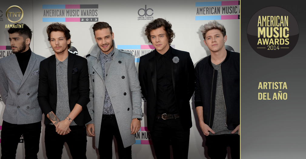 TNTLA's tweet image. ¡@ONEDIRECTION ARTISTAS DEL AÑO EN #AMAsTNT! Sin palabras, PURA alegría en esta mágica noche. ¡Arriba #Directioners!