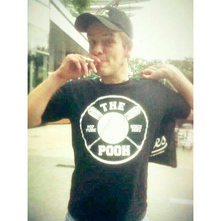 James from UK wearing our merchandise, awesome \m/