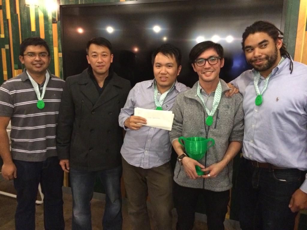 SWBoston's tweet photo. #firstplace winners #newhall with their @makerbot trophy and medals #GSBedu #swedubos http://t.co/9N4bgbHEVW