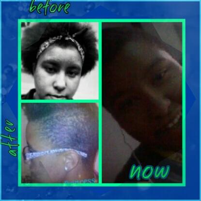 Princess0Jackie's tweet photo. Hair is just a thing, that change with the person its apart of. http://t.co/uQ140gKcYJ
