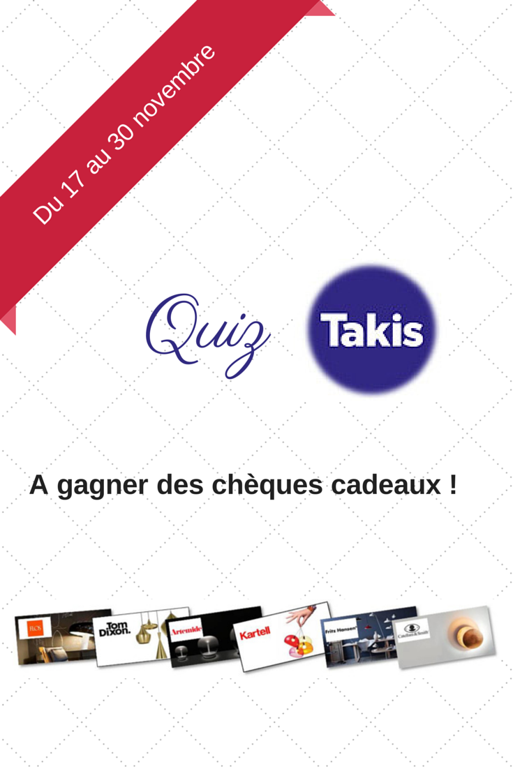 asteriluminaire's tweet photo. Répondez à notre #QuizTakis et tentez de remporter un chèque cadeau http://t.co/4WaSsDIqGr Bonne chance ! http://t.co/xJgThDgtkc