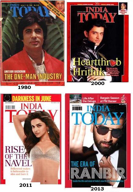 IndiaTodayFLASH's tweet photo. They entertained you, we informed you @SrBachchan @deepikapadukone @iHrithik Ranbir Kapoor. Journey continues #ITat39 http://t.co/3lEKNw1MA2