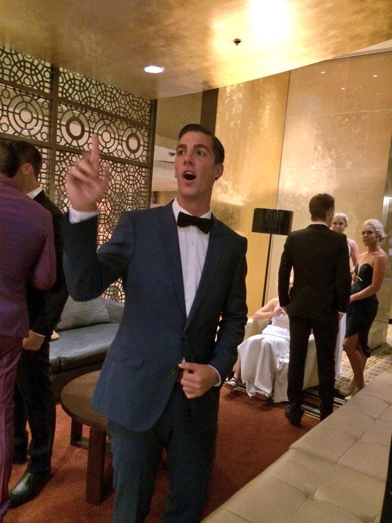 TennisAustralia's tweet photo. #Newks14 Junior of the Year #Kokkinakis. “I’ve had a pretty good year &amp; it’s reward for the hard work I’ve put in.” http://t.co/zkgBMKJ2Ot