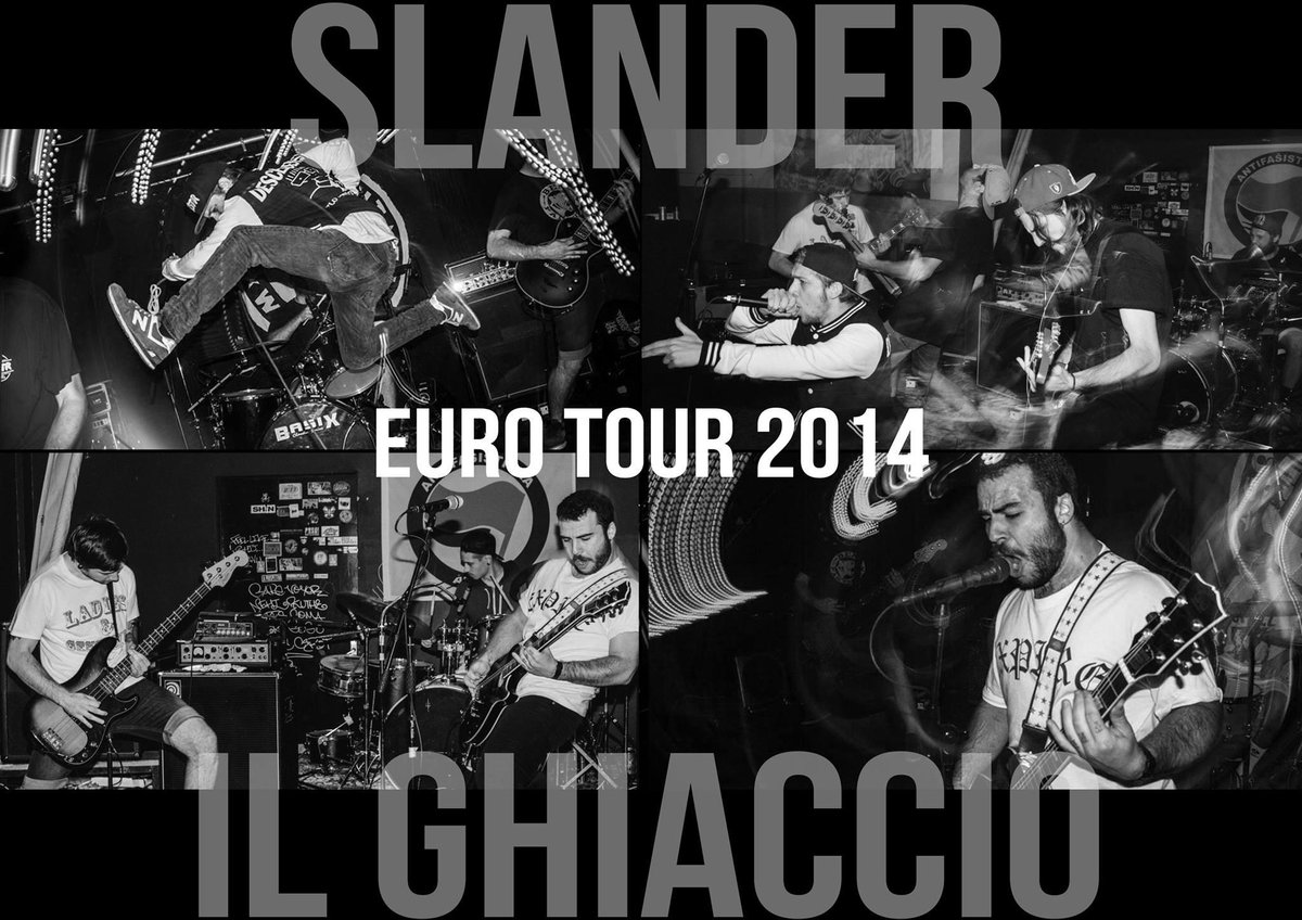 tour diary out soon! SLANDER + IL GHIACCIO eurotour 2014