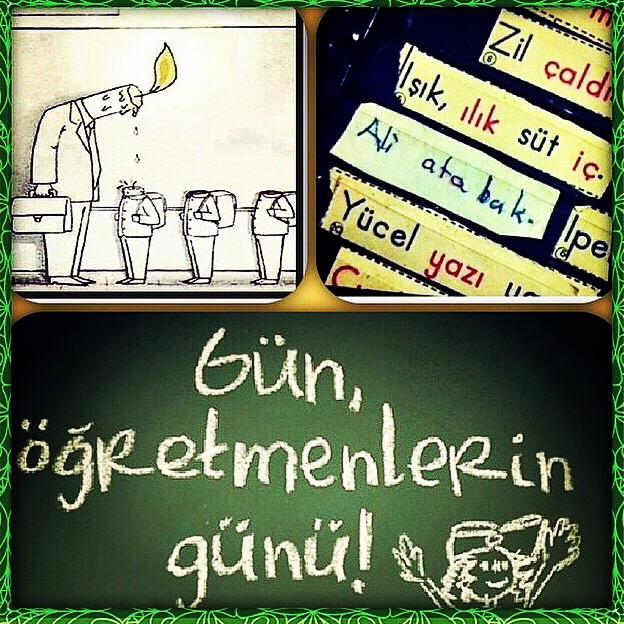 Tüm Öğretmenlerimizin 24 Kasım Öğretmenler Gününü kutluyoruz...