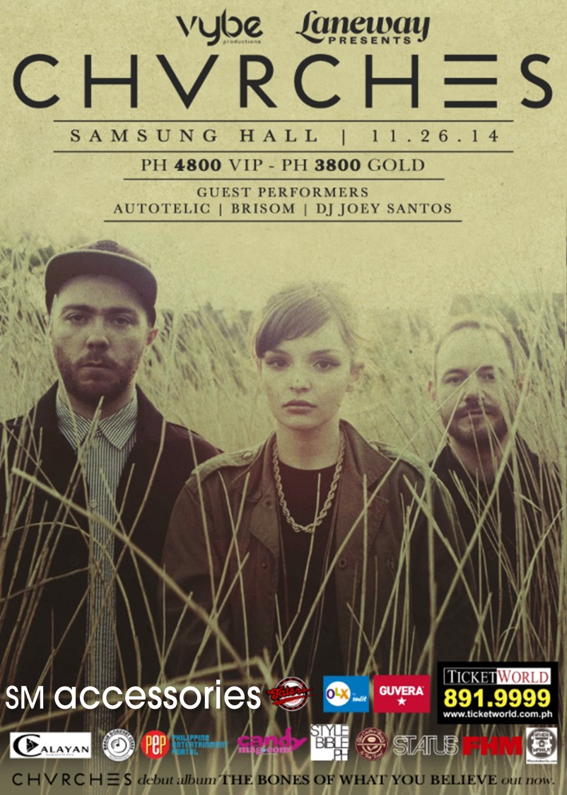 smaccessories's tweet photo. RT this and tag a friend that you want to bring to the #ACCESStoCHVRCHES concert! @SMAccessories http://t.co/CEl9EX6Vuj