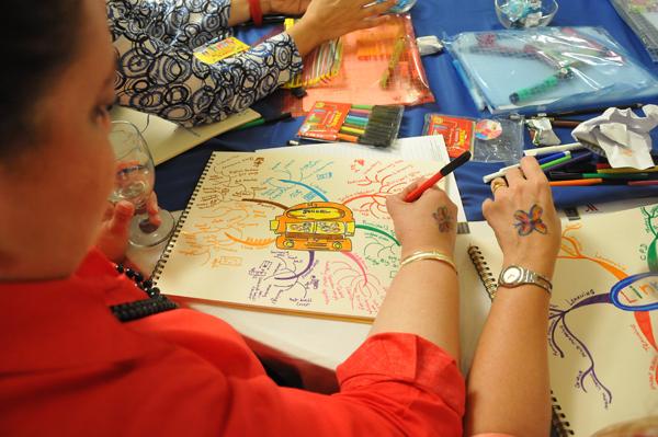 ProjButterflyPk's tweet photo. Thanks to Prof. @Tony_Buzan, #Teachers thoroughly enjoyed getting in touch with their #Imagination &amp; #Creativity. http://t.co/DZGqKjVkzP