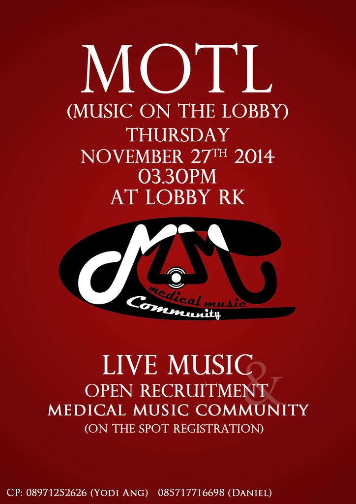 mmcfkugm's tweet photo. yuk dateng dan join MMC! Untuk semua prodi dan angkata  FKUGM! http://t.co/syQ0t9oU8O