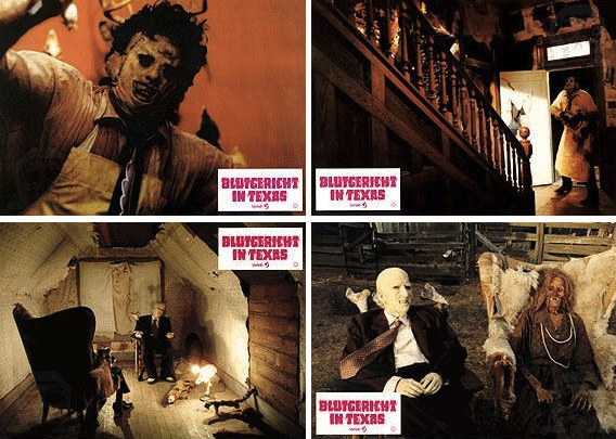 Dr_Giallo's tweet photo. 40 Years of THE TEXAS CHAINSAW MASSACRE (1974) by Tobe Hooper | German #LobbyCards #horror #TCM40 http://t.co/CcZgftqH4L