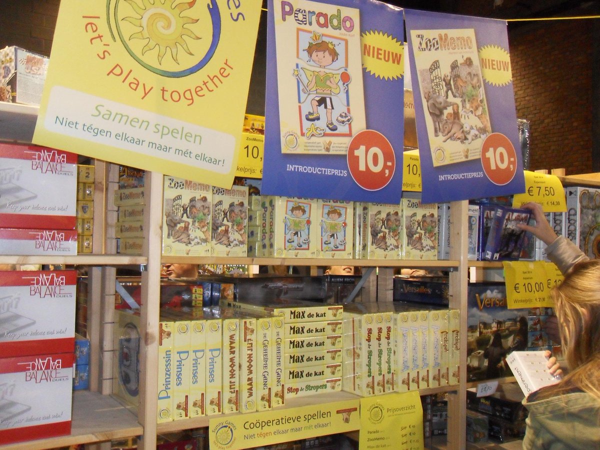 Sunny Games-stand goed bezocht en spellen goed verkocht op Spel 2014 in Antwerpen