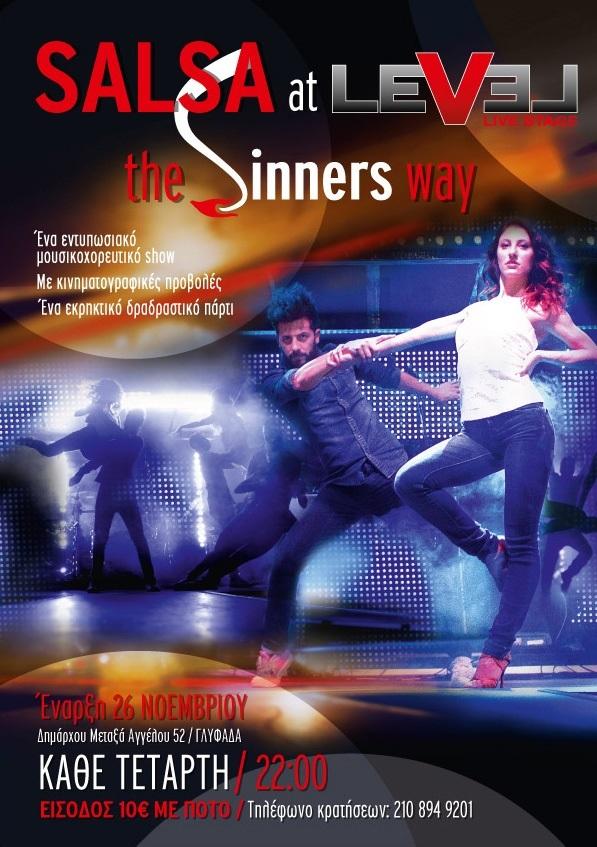 PanosMixos's tweet photo. 26 /11 SALSA@LEVEL Live Stage - the SINNERS way. http://t.co/TJXkycEAsu