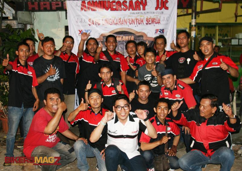 Begitu jg dgn perayaan 11 tahun <a href="/JJC_jakarta/">jakarta jupiter club</a> ditunggu yah liputan lengkapnya di majalah Bikersmagz - Desember 2014