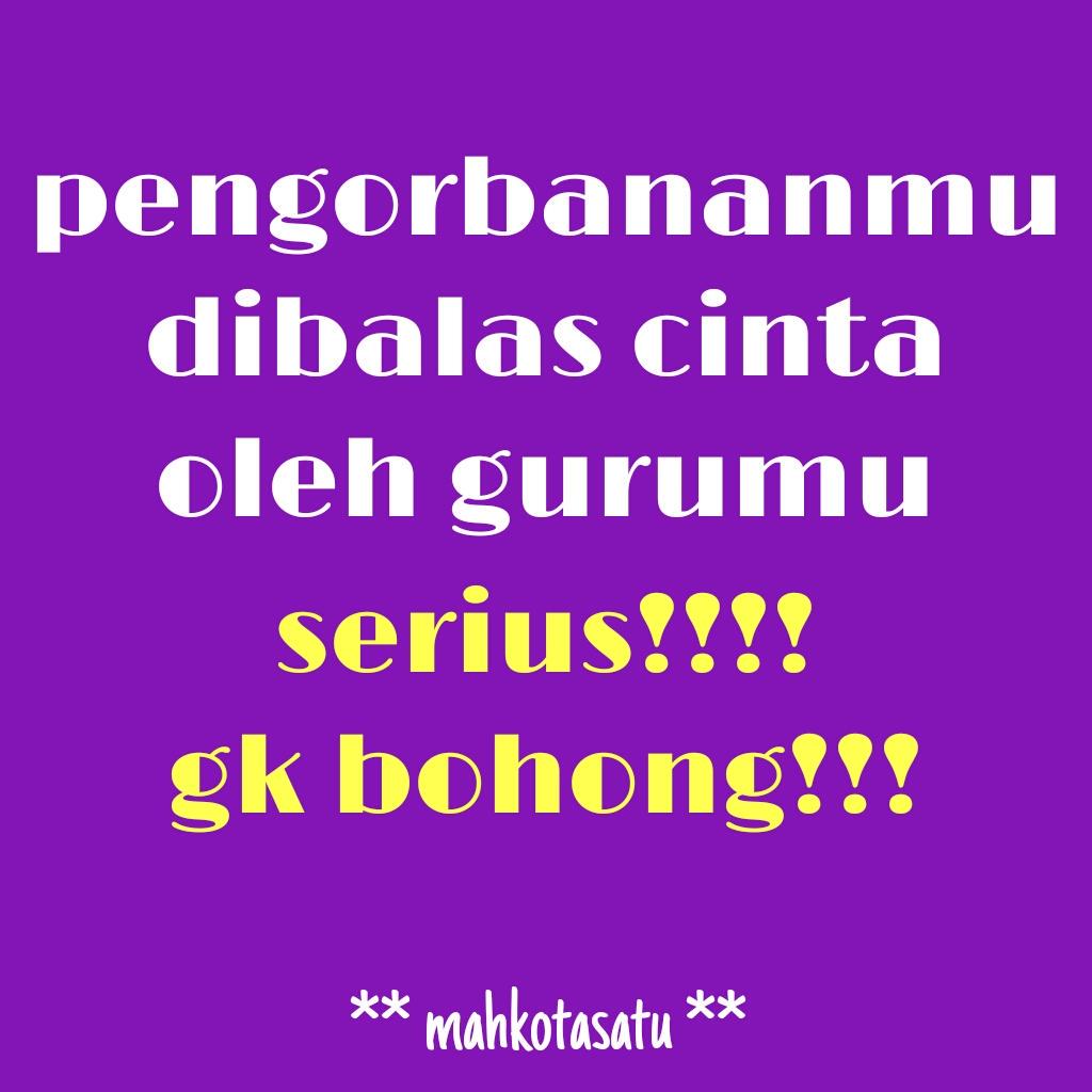 Perngorbanan dibalas cinta..