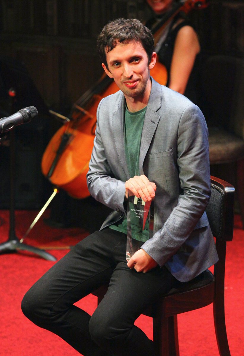 ollieboito's tweet photo. The talented recipient of the #SAndSAward @TimGilvin @MercuryMusicals @SimGProductions - a proud moment I'm sure http://t.co/pwZpR385oH