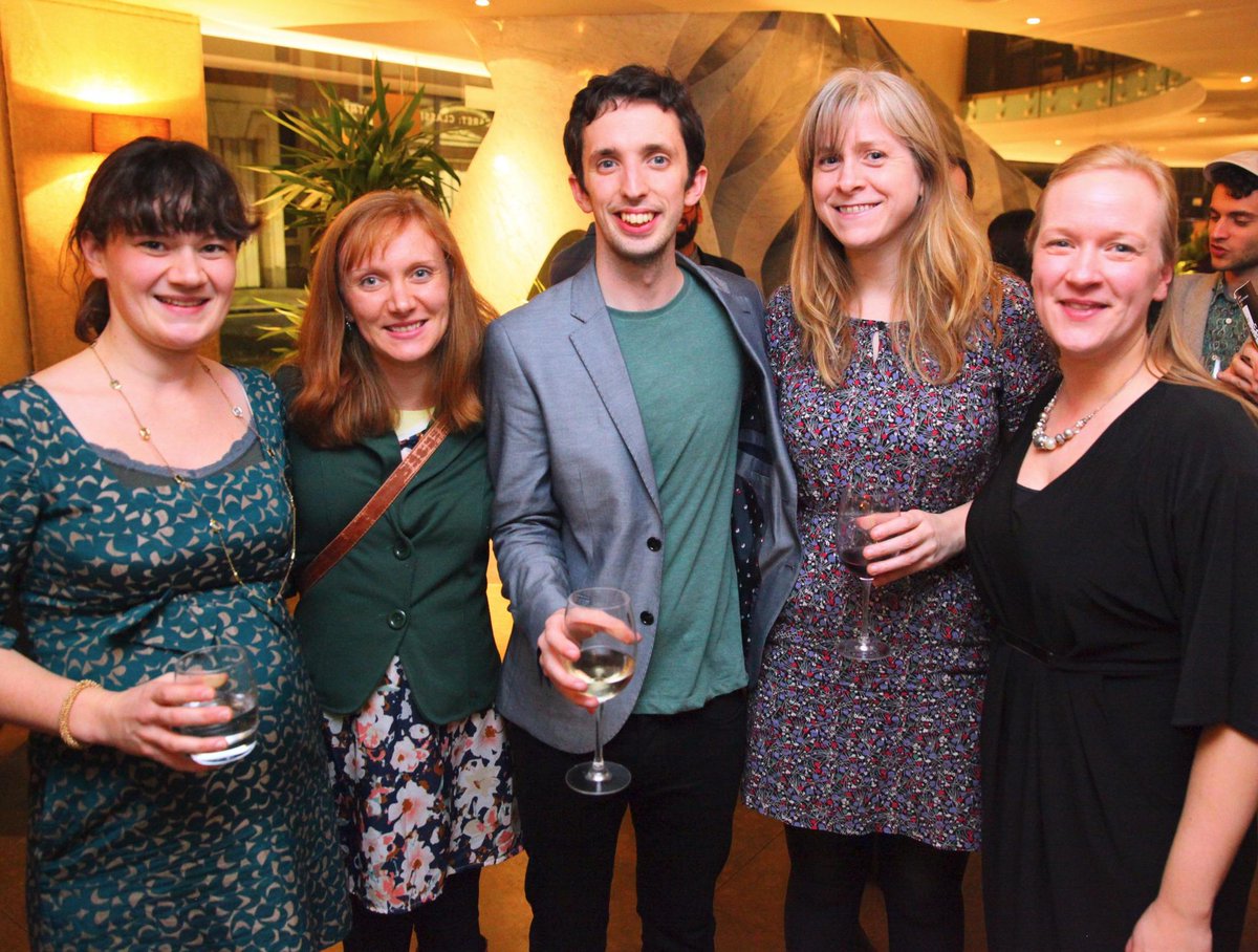 the finalists of the #SAndSAward @TimGilvin @beckyapplin <a href="/CarolineWigmore/">Caroline Wigmore</a> <a href="/sjpearse/">Susannah Pearse</a> Jen Green <a href="/MercuryMusicals/">Mercury Musical Developments</a>