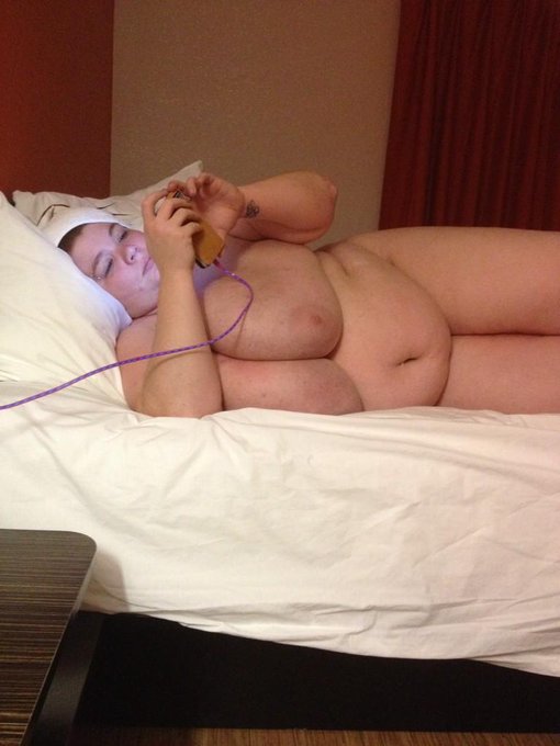 My roommate @LexxxiLuxe laying in bed naked as I lay naked in mine!!! Time for bed twitter! Night!!!<a class="tags" href="/tag/lexxxiluxe">@lexxxiluxe</a><a href="/tag/bbw"class="tags"><span>#bbw</span></a><a href="/tag/nakedinbed"class="tags"><span>#nakedinbed</span></a>