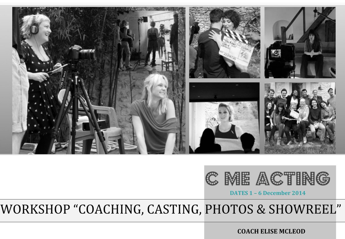 We still have 1 place left for our winter workshop! Casting, Coaching, Photos and Images PRO :-)