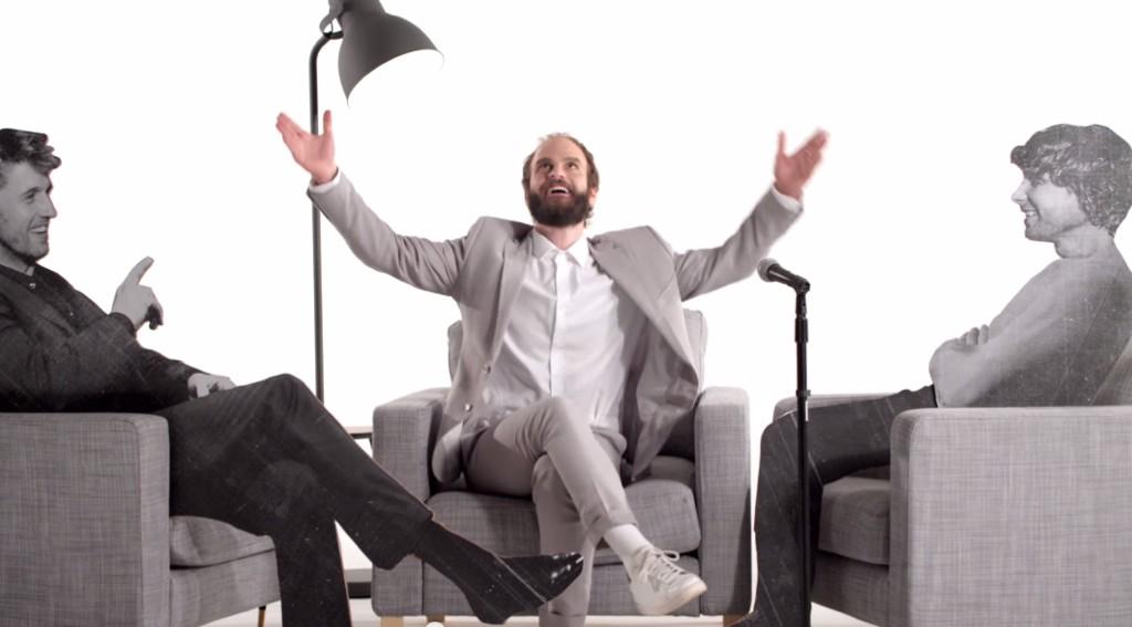 Ben Sinclair of <a href="/HMwebseries/">High Maintenance</a> maintains his talk show fantasies in our <a href="/cutcopy/">cut/copy</a> vid <a href="/Vimeo/">Vimeo</a> vimeo.com/94002889