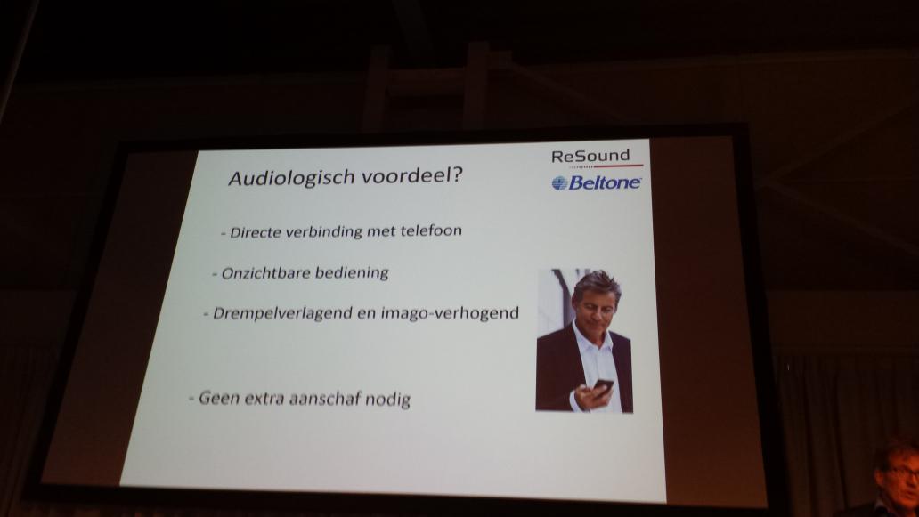 Voordelen benoemd over een app om je hoorapparaten te bedienen door @gnresoundus <a href="/BeltoneNL/">Beltone</a> #hinkmarathon2014