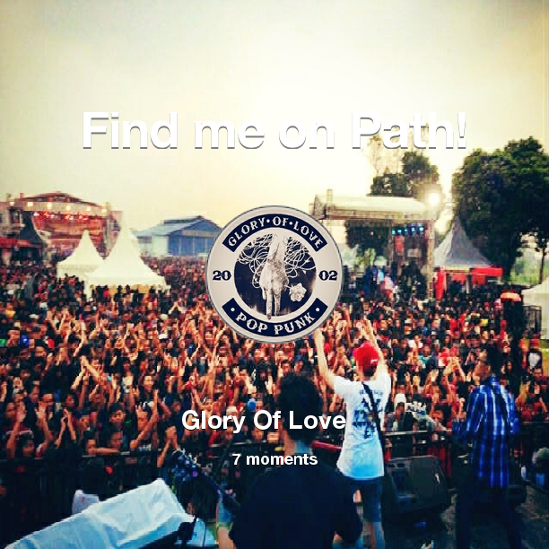 Find me on #Path now! Go to: path.com! #thepersonalnetwork
