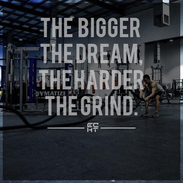 The bigger the dream, the harder the grind. #changethegame
#gym #fitness

Shop now at: echt.com.au