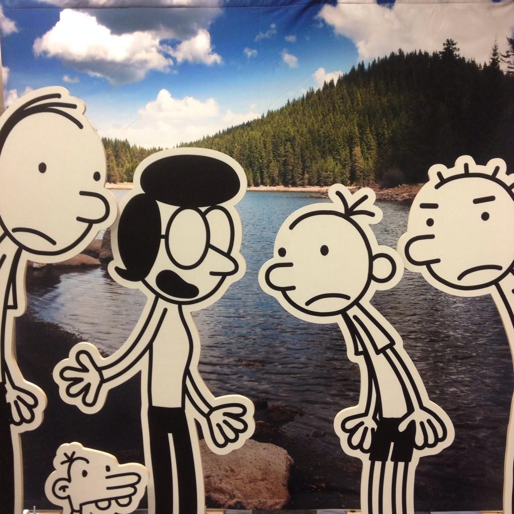 DiaryWimpyKid's tweet image. For more Wimpy Kid news follow @wimpykid @abramskids @ABRAMSJasonPub @chadswbecks