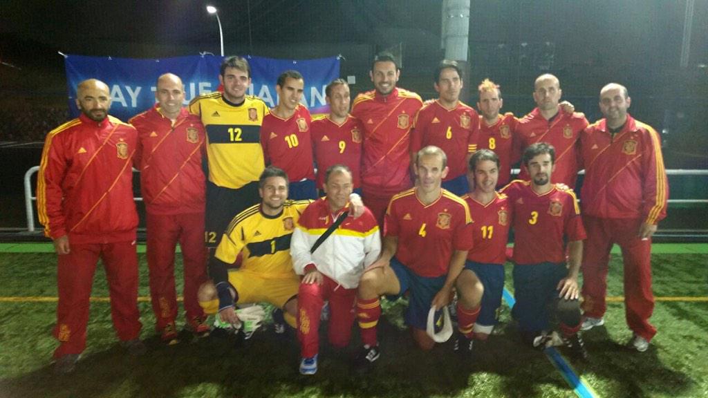 SEFutbolCiegos's tweet photo. Gracias a todos,hemos conseguido el Bronce ante una gran rival como China, esta medalla es tanto nuestra como vuestra http://t.co/EkpCV9AQOD