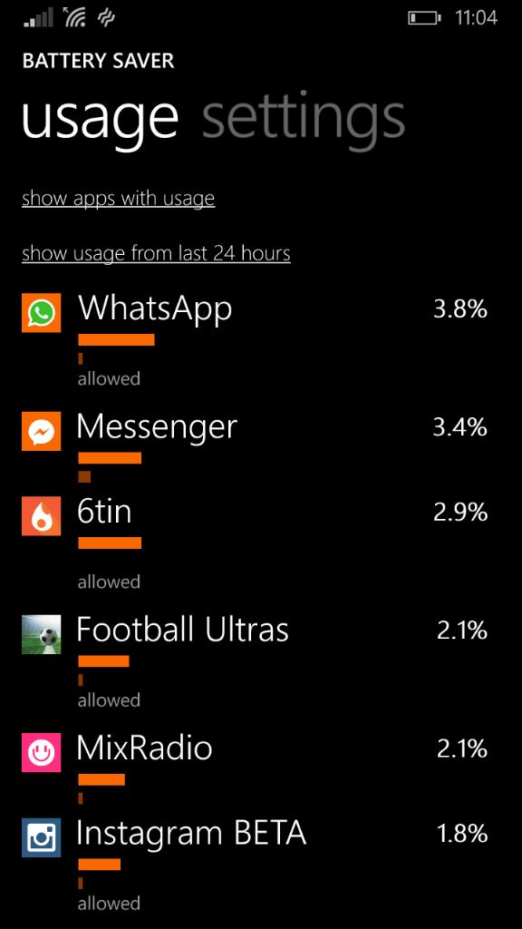 MFaroTusino's tweet image. Today&apos;s probably the best battery life I&apos;ve had on #Lumia830 the past 3 weeks #MVAau #HeavyUser