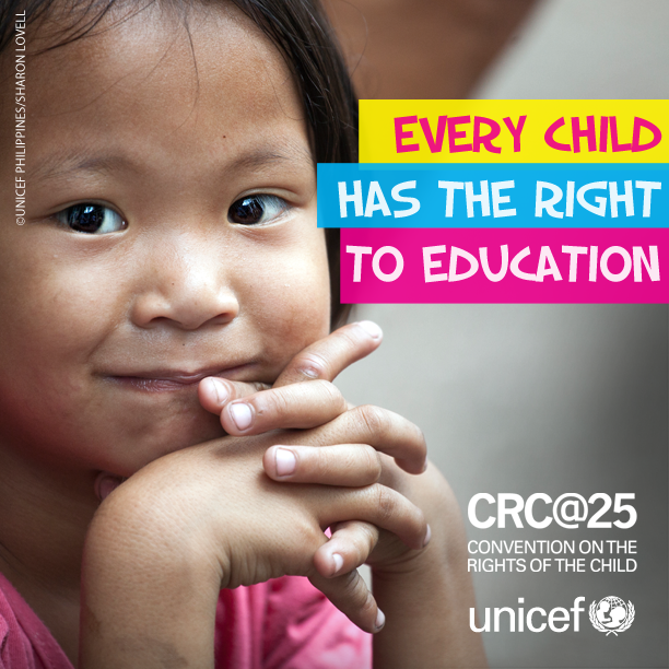 unicefphils's tweet photo. Every child has the right to #education. Do you agree? Join our #RightsofChildren campaign! http://t.co/1MPUP0WaxQ http://t.co/4zXZLekhiD