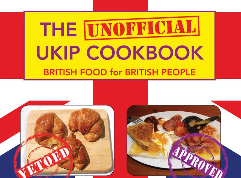indy100's tweet photo. The Ukip cookbook is not actually a cookbook, still hilarious http://t.co/MTqxZyXS8K http://t.co/flCyACZTKU
