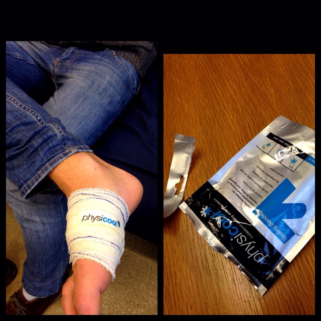 SquiresWindsurf's tweet photo. Showing fellow RSX racer and Team mate @Connorbgbr17 just how good @physicool1 @Physicool is! #recovery #injury http://t.co/IdAWavgjX7