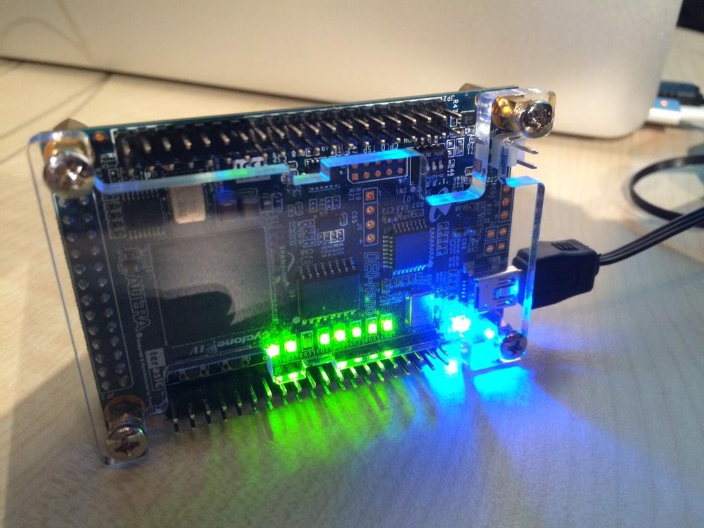 oej's tweet image. Cute prototype open hsm for crypto #cryptech #MoreCrypto