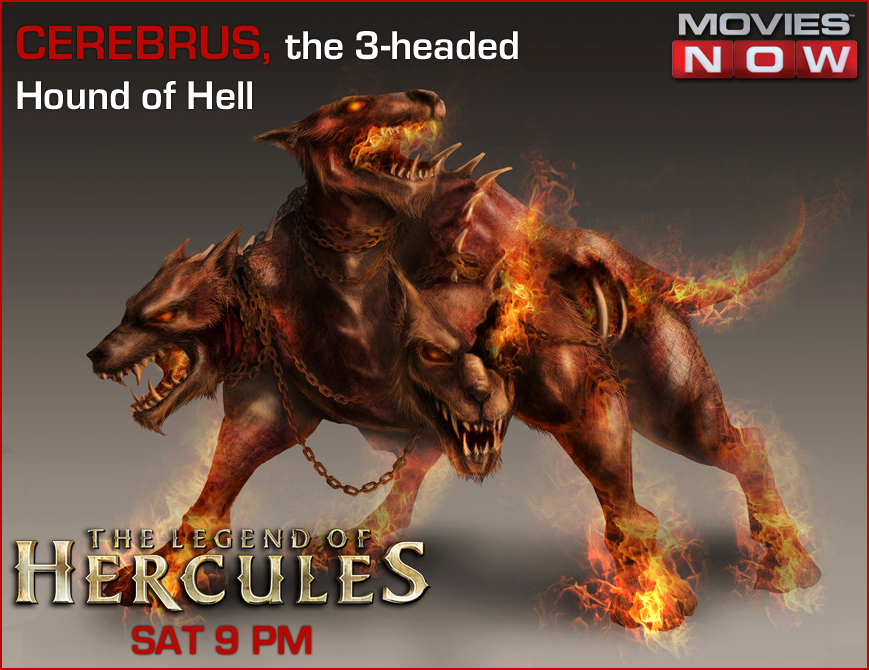 Cerebrus HerculeanMonsters Cerebrus 3headed hound which guarded the