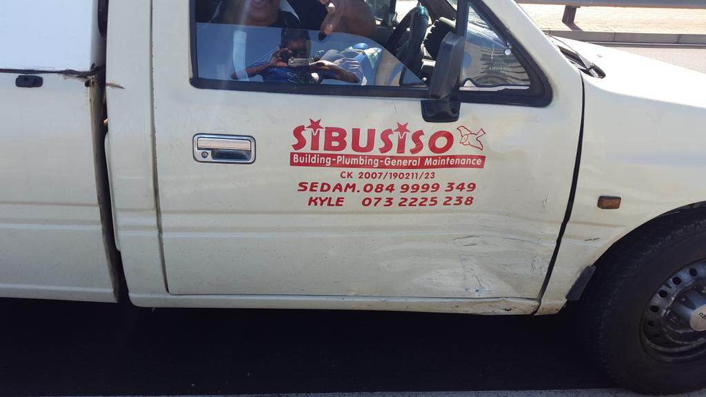 Ahnandr's tweet photo. Looking for this company hit and run @pigspotkzn  @jvbtrafficguy http://t.co/SoKS1VCwGy