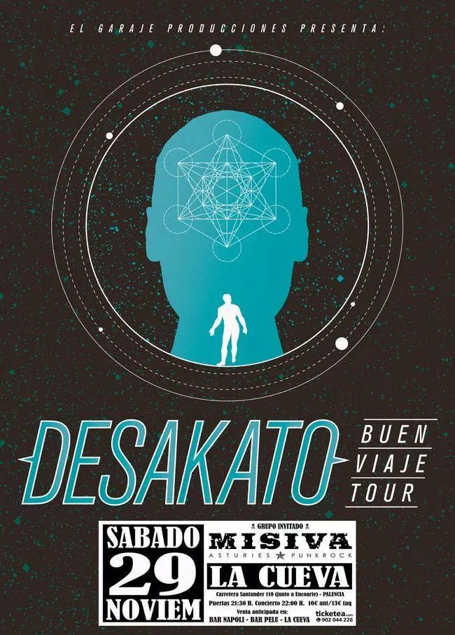 desakatorock's tweet photo. El viaje continua, esta semana iremos hasta Palencia. Estaremos en la sala La Cueva acompañados por @misivapunkrock http://t.co/eF91BRPYo7