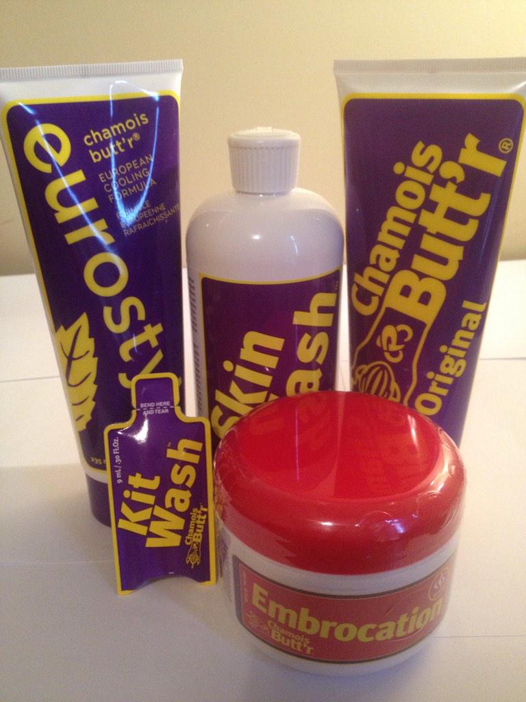 Keep your legs warm, your crotch happy, and your kit clean this year with <a href="/ChamoisButtr/">Chamois Butt'r</a> #buttrmakesitbetter