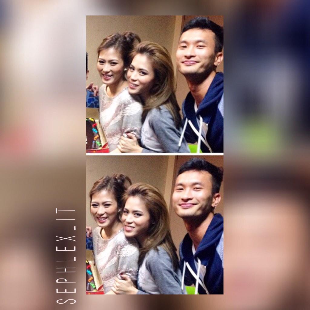 Sephlex_IT's tweet photo. ate cathy, ate tin and redd. haha❤️ (op©tto) #tonilex #reddsters http://t.co/6IsJWyV2TN