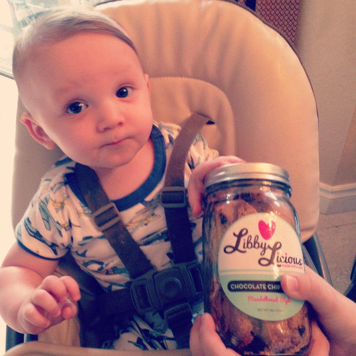 How adorable is our newest #customer? He says all the chicks dig #LibbyLicious! #cookies #holiday #gift #Thanksgiving