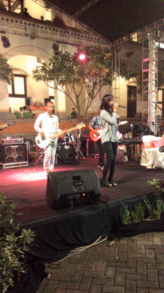 Last perform The Valens di Lawang sewu, Semarang. 19 Nov 2014.