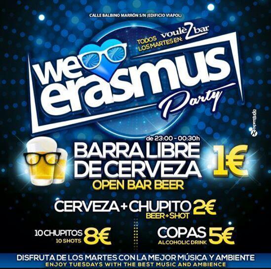 MarTes VouLezBar
🍺🍻Barra Libre CERVEZA x1€🍻🍺

SoLo Dí Lista FRAN BAUTISTA de 11a1!
📞625*266*858 @