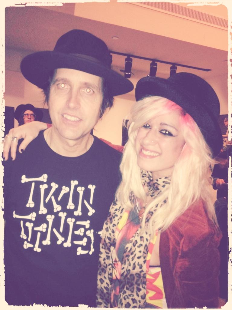 TeamBraye's tweet photo. Chuck Prophet & I at World Café Live! #TempleBeautiful Happy Birthday, @JohnKFaye ! XO http://t.co/S4wYF0hgM1