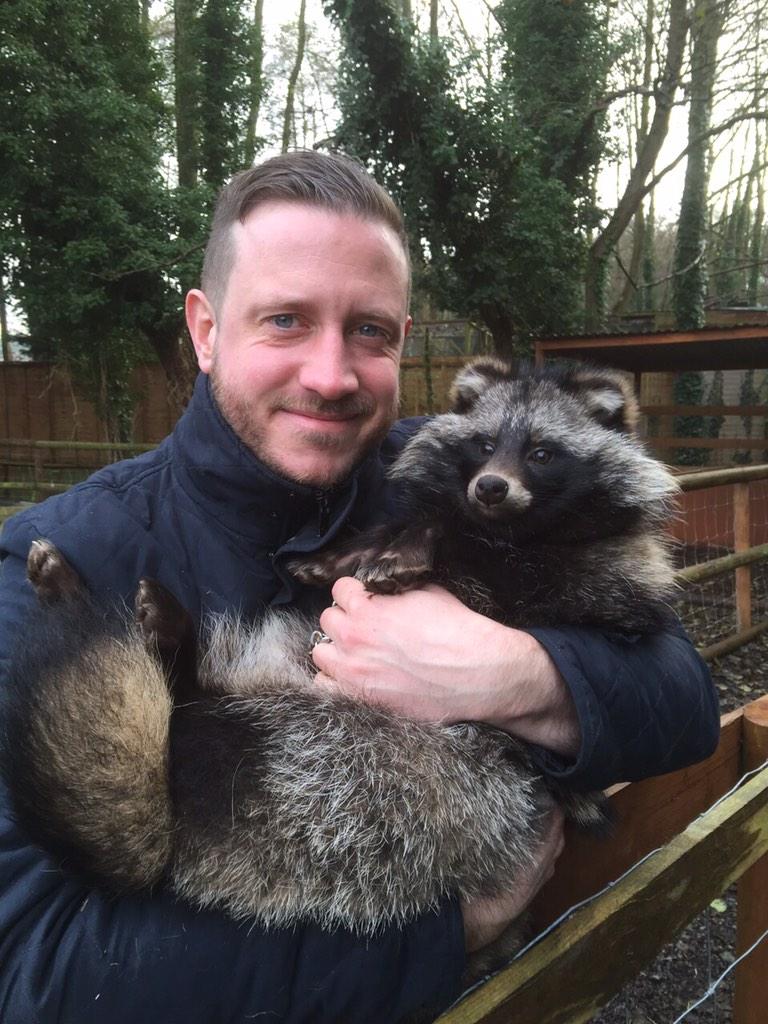 AnimalManBham's tweet photo. With Suzie the Tanuki (Raccoon Dog) http://t.co/wjrvIITPBM